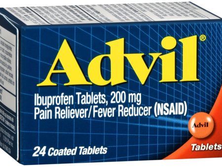 Advil Ibuprofen 200 mg Coated Tablets Fashion