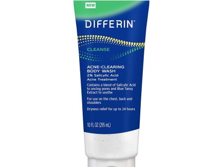 DIFFERIN Cleanse Acne Clearing Body Wash Salicylic 2% 295ml Sale