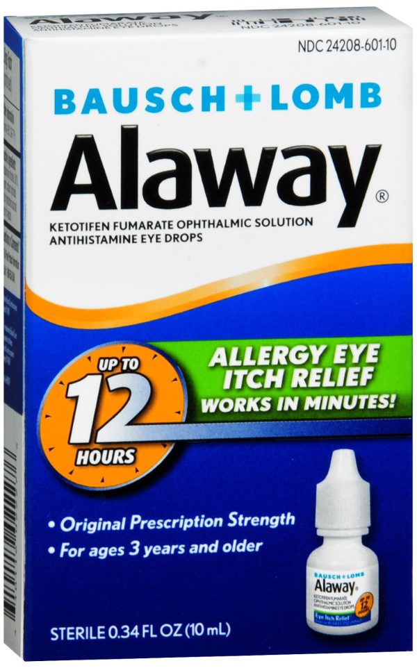 Bausch + Lomb Alaway Antihistamine Eye Drops Discount