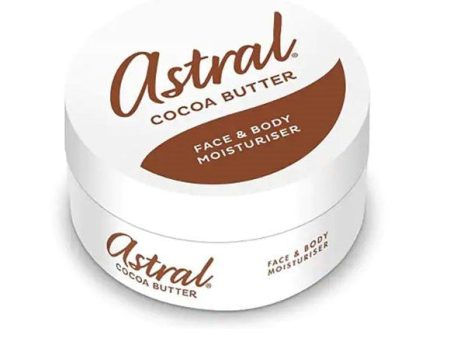 Astral Cocoa Butter Face And Body Moisturiser 200ml Online Sale