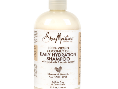 Shea Moisture 100% Virgin Coconut Oil Daily Hydration Shampoo 13 oz Online Sale