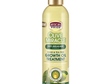 African Pride Olive Miracle Growth Oil Treatment 237 ml For Discount